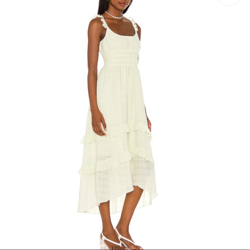 Tularosa Thera dress in mint green